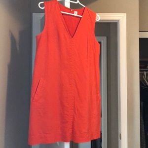 Gap linen blend summer dress
